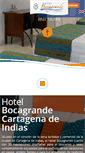 Mobile Screenshot of hotelbocagrande.com